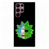 Husa compatibila cu Samsung Galaxy S22 Ultra Silicon Gel Tpu Model Rick And Morty Alien