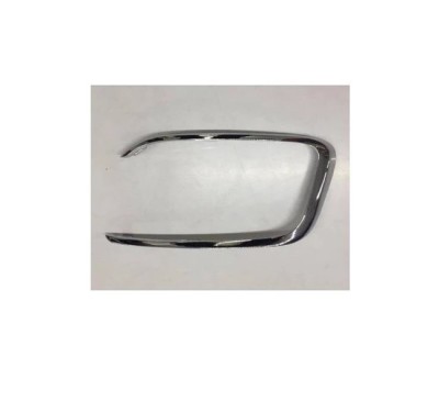 Ornament grila bara protectie, spoiler Citroen C-Elysee, 01.2017-, montare fata, stanga, cromat, RapidAuto foto