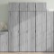 Gossi dulap inalt, gri sonoma, 70x42,5x185 cm, lemn prelucrat