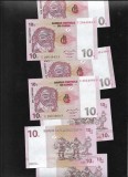 Congo 10 centimes 1997 unc pret pe bucata