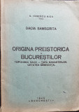 G Ionescu Nica - Dacia samscrita. Originea preistorica a Bucurestilor 1946