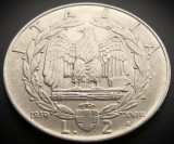 Moneda istorica 2 LIRE - ITALIA FASCISTA, anul 1939 * cod 95