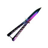 Cutit, Briceag fluture, Butterfly, Balisong 25 cm, fade cameleon