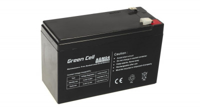 Baterie Green Cell AGM gel 12V 7Ah foto