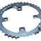 Foaie Angrenaj MTB V4G2 104, 44T, Negru-Rosu Ultimate FactoryBikes