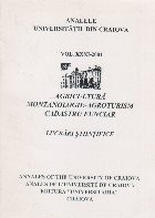 Analele Universitatii din Craiova, Volumul XXXI/2001 - Agricultura. Montanologie-Agroturism. Cadastru Funciar foto
