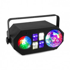 Beamz LEDWAVE LED, Jellyball, 6x3W, RGB, Watrwave 1x4W, RGBW UV / stroboscop 4x3W, negru foto