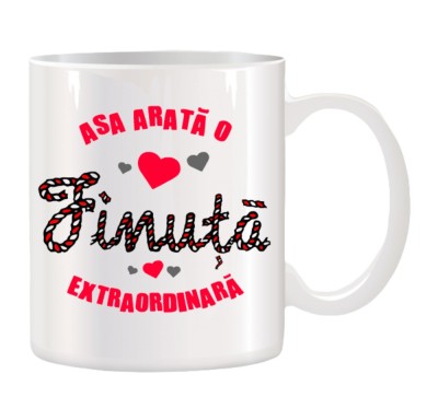 Cana alba personalizata Asa arata o finuta extraordinara, INOVATIX&amp;reg;. 330ml foto
