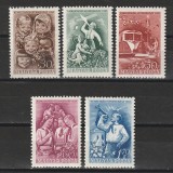 Gyermek II ( Copii II ) LP1221-1225 Ungaria 1951