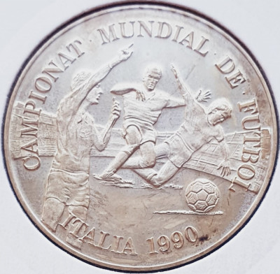 55 Andorra 10 diners 1989 World Cup km 53 UNC argint foto