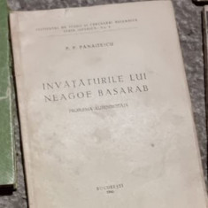 P. P. Panaitescu - Invataturile lui Neagoe Basarab. Problema Autenticitatii