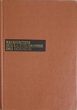 RECHERCHES SUR LA PHILOSOPHIE DES SCIENCES-CRIZANTEMA JOJA, S.M. MILCOU SI COLAB.-245605