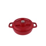 Cratita Zilan ZLN0958, Din fier turnat sub presiune puternica, 2.1L, Diametru 24 cm, Inaltime 7 cm, Compatibila cuptor si masina de spalat vase, 7 str