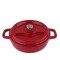 Cratita Zilan ZLN0958, Din fier turnat sub presiune puternica, 2.1L, Diametru 24 cm, Inaltime 7 cm, Compatibila cuptor si masina de spalat vase, 7 str