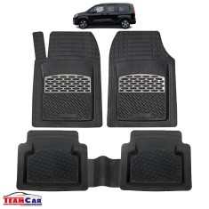 Covorase Auto TeamCar&reg; Tip Tavita Compatibile Peugeot Partner/Rifter (2018-2024) Carbon