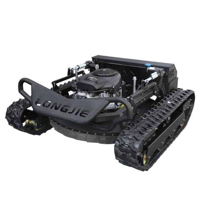 Robot de Tuns Iarba Profesional MDE810-130A , Motor Briggs Stratton 27CP SUA, Latime Taiere 1300mm, senile Crawler, Control 200m, Panta Max 60 , Ideal