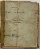 Memoriu despre starea Moldovei la 1787 - Comitele D&#039;Hauterive - A. Ipsilante