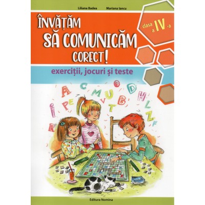 Invatam sa comunicam corect! clasa a IV-a, Mariana Iancu foto