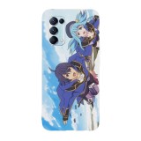 Husa compatibila cu Oppo A54 5G, Viceversa, model Shin x Sicily Wise Mans Grandchild, Silicon, TPU, Transparent, Carcasa