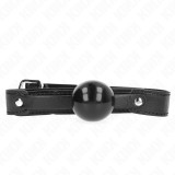Kink Collar &amp; Gag-Gag cu Bilă Soft Tpe 4 cm Model 2 65 X 2.5 cm