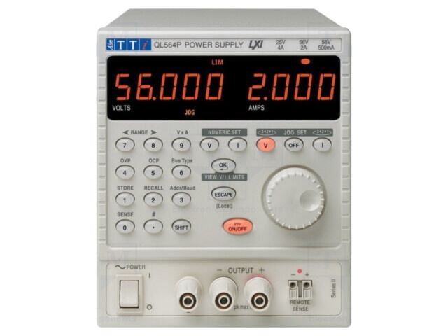 Alimentator laboratot programabil AIM-TTI 0-56VDC 0-4A 112W