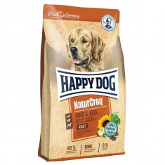 Happy Dog NaturCroq RIND &amp; REIS 15 kg