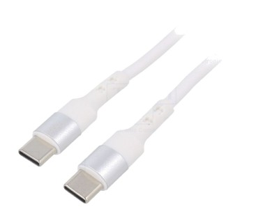 Cablu USB C 2.0 1m Alb foto