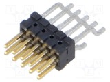 Conector SAMTEC şiruri pini tată 10 PIN 1,27mm aurit SMT soclu rolă