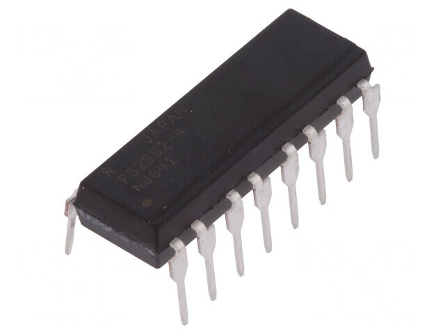 Optocuplor THT 4 Circuite Darlington 5kV 40V