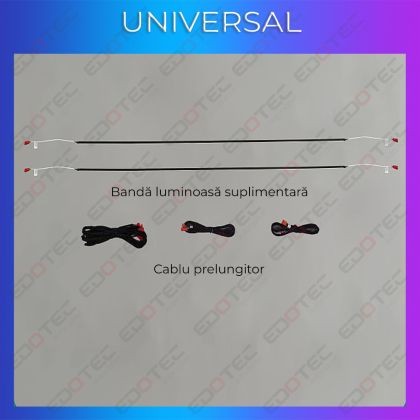 Lumini ambientale Universal set complet control telefon sau sistem original CarStore Technology