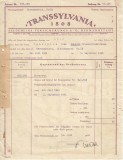 PM504N Transsylvania 1868 Allgemeine Versicherungs AG Hermannstadt, operațiune de stornare pentru o valoare asigurată, 1941, Sibiu