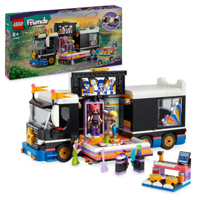 LEGO Autocar de turneu pentru staruri pop Quality Brand foto