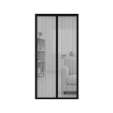Plasa magnetica anti-insecte pentru usa Micul Fermier, 100x210 cm, gri