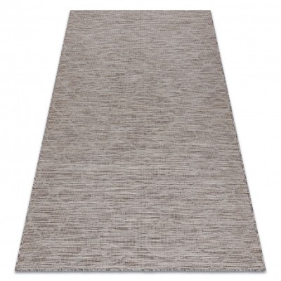 Covor SISAL PATIO 3069 trellis țesute plate - natural, bej, 78x150 cm foto
