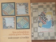 Aplicatii De Broderii Romanesti+Indemanare Si Traditie - Natalia Tautu Stanescu
