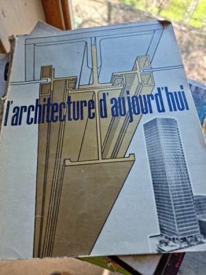 L&amp;#039;Architecture d&amp;#039;aujourd&amp;#039;hui - Salles de spectacles Nr. 71, Constructions scolaires Nr. 72 foto