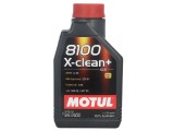 Ulei Motor Motul 8100 X-Clean+ 5W30, 5L, ACEA C3, VW 504 00/507 00, Porsche C30, MB 229.51, BMW LL-04