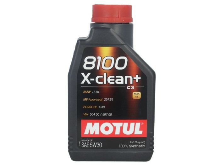 Ulei motor Motul 8100 X-Clean+ 5W30 5L 8100 X-CLEAN+ 5W30 5L