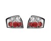 Stop stanga AUDI A4 B6 Sedan (2000-2004) Transparent Silver Tuning fara suport bec