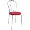 SCAUN TULIPAN - CADRU CROM - STOFA - DIVERSE CULORI - Stofa S17-bej