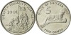 Eritrea 1997 - 5 cents, pantera, UNC