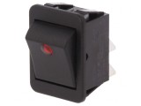 Comutator Balansoar ON-OFF Negru 16A 250V