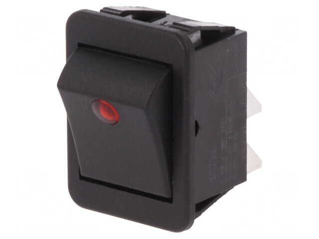 Comutator Balansoar ON-OFF Negru 16A 250V
