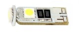 Bec LED Auto T10 W5W Alb Rece 12V 3W Canbus Carguard 54lm