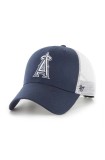47 brand sapca MLB LA Angels culoarea albastru marin, cu imprimeu, B-BLMSH04GWP-NY