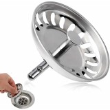 Sită Chiuvetă Inox 78mm Argintiu - Sita scurgere chiuveta