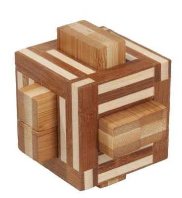 Joc logic IQ 3D Puzzle Double sticks, Fridolin foto