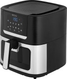 Cumpara ieftin Friteuza cu aer cald ECG AF 8000 Crusty XL, 7 litri, 1700 W, control digital, 8
