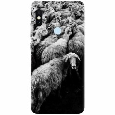 Husa silicon pentru Xiaomi Mi A2, Sheep foto