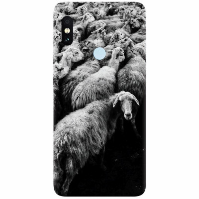 Husa silicon pentru Xiaomi Mi Max 3, Sheep foto